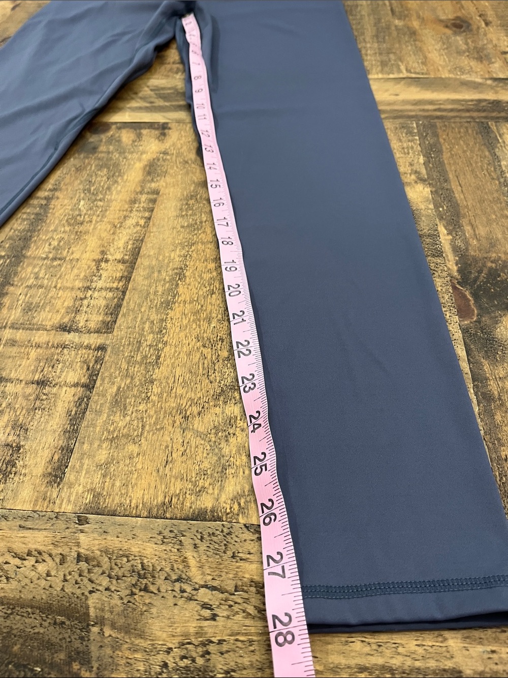 GB - Women’s Grey/Blue Super Soft Active Leggings - Large - Picture 6 of 9
